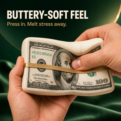 Money Stack Squishy | Buttery-Soft Slow-Rise Stress Relief Toy