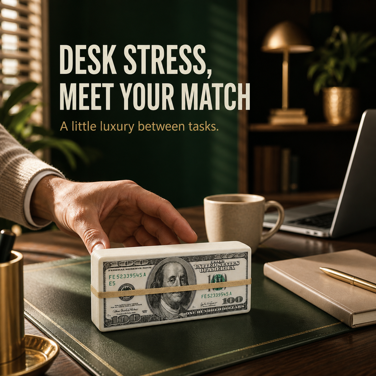 Money Stack Squishy | Buttery-Soft Slow-Rise Stress Relief Toy