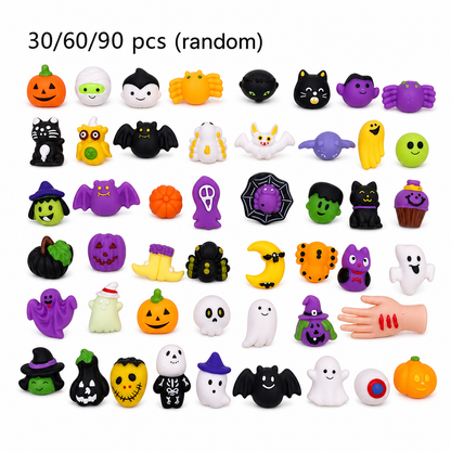 Summerween Halloween Mnin Squishy Toy Set
