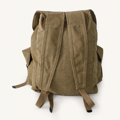 Heavy-Duty Canvas Field Haversack Backpack