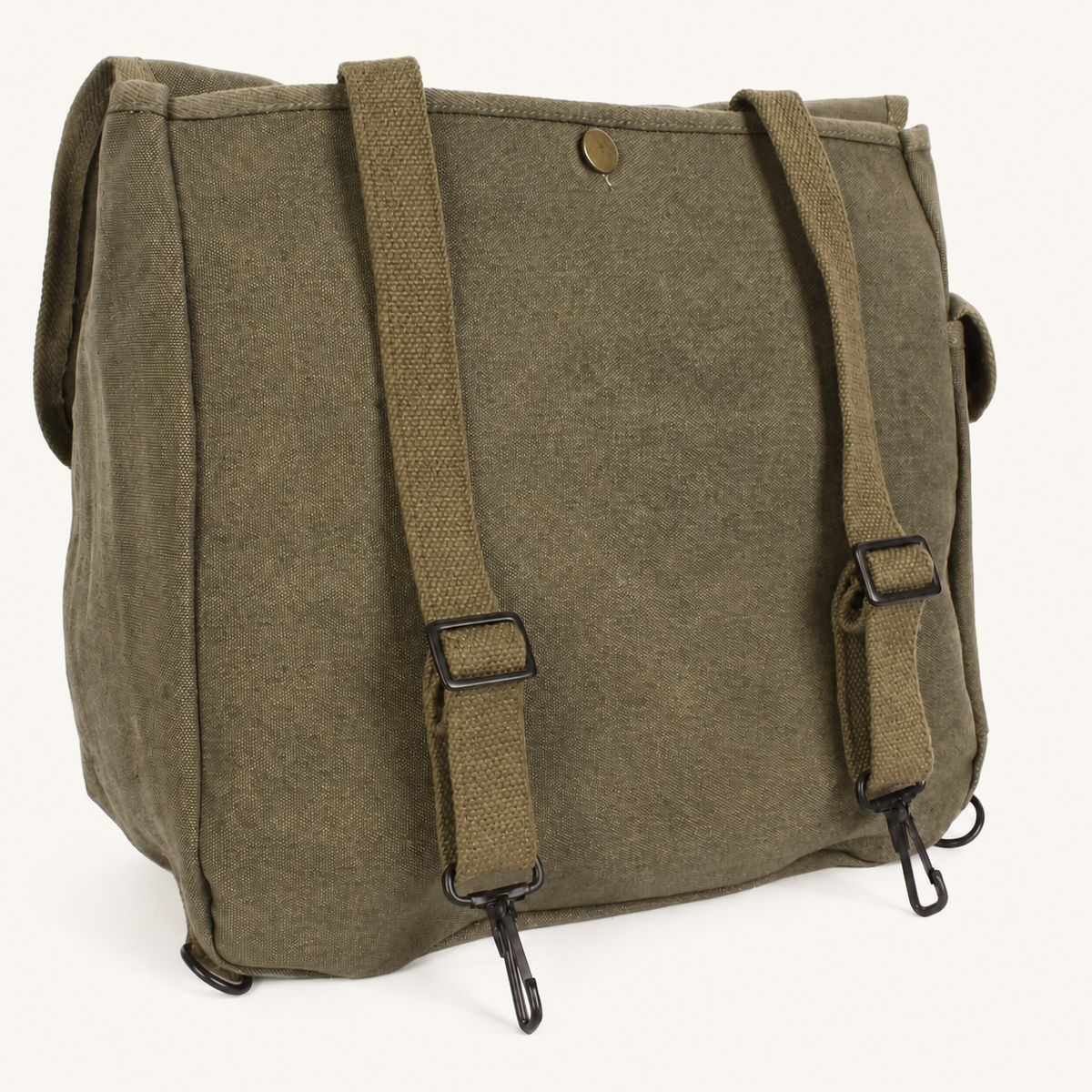 Heavyweight Canvas Military Crossbody Bag