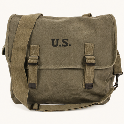 Heavyweight Canvas Military Crossbody Bag