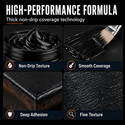 【 🥳 BUY 1 GET 1 FREE 】 Metal Rust Protection Black Repair Paste