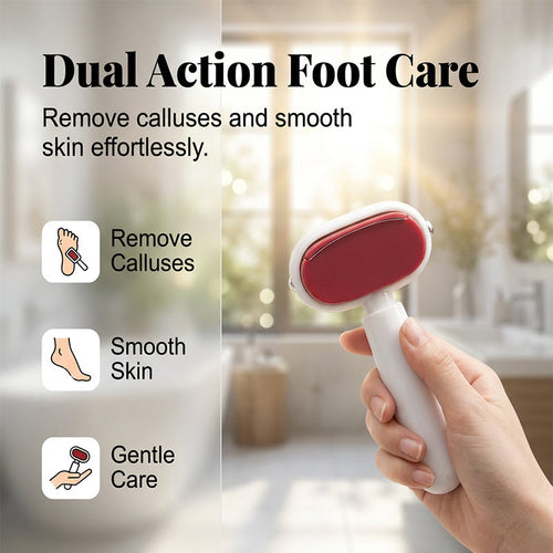 Double-Sided Foot Scraper – Easily Removes Calluses and Dead Skin ✨🦶
